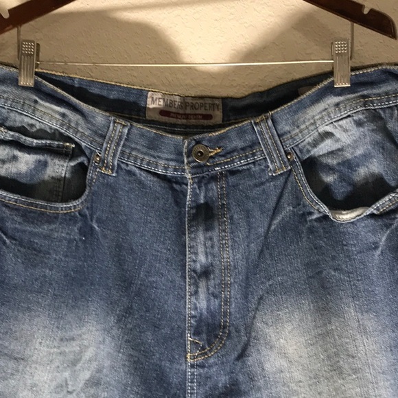 Member's Property Premium Denim Men's Shorts - Picture 2 of 5